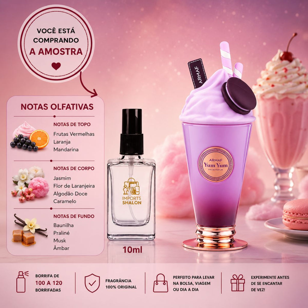Yum Yum 10ml Aroma Doce Irresistível de Destaque