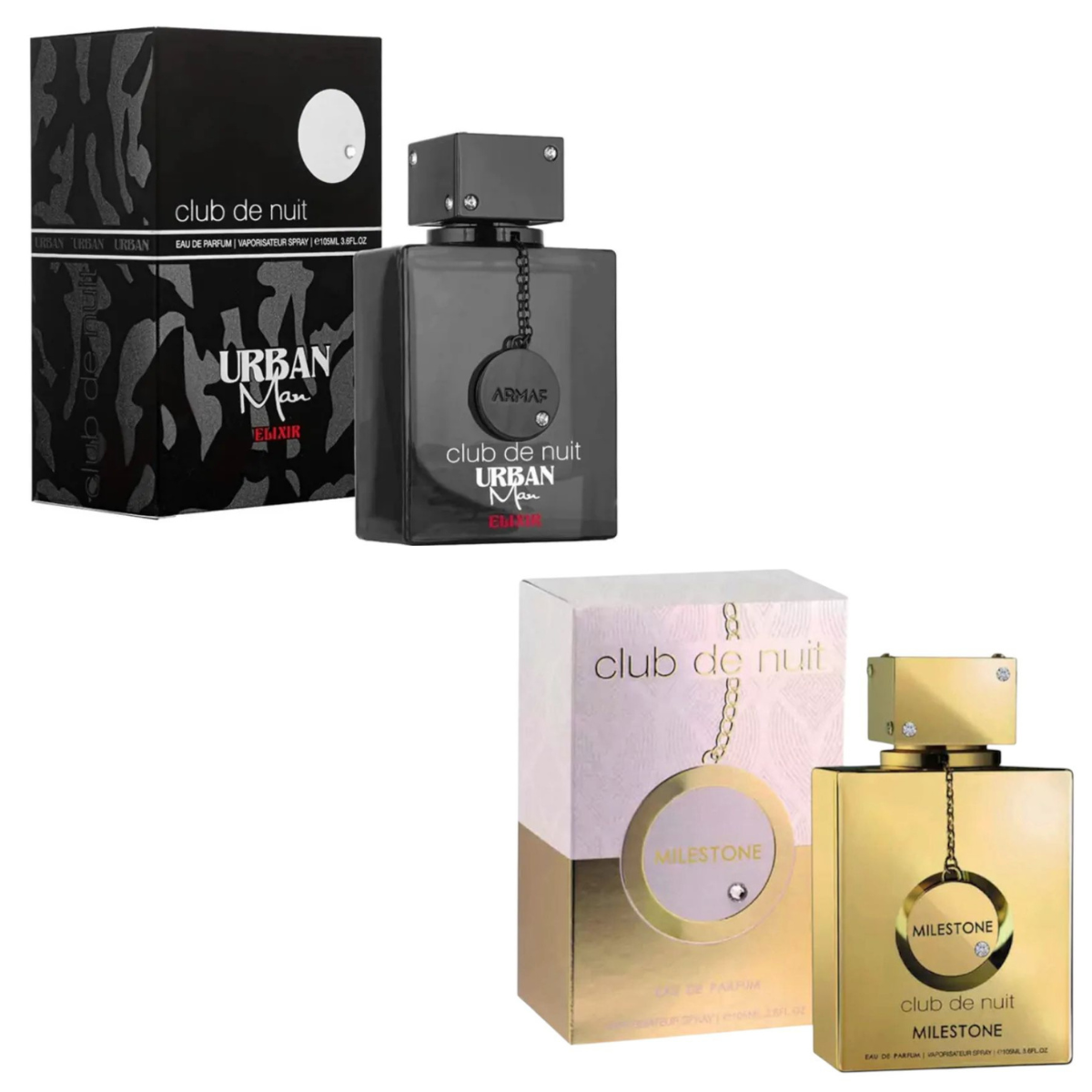 Kit Club De Nuit Milestone + Club De Nuit Urban Perfumes Luxo