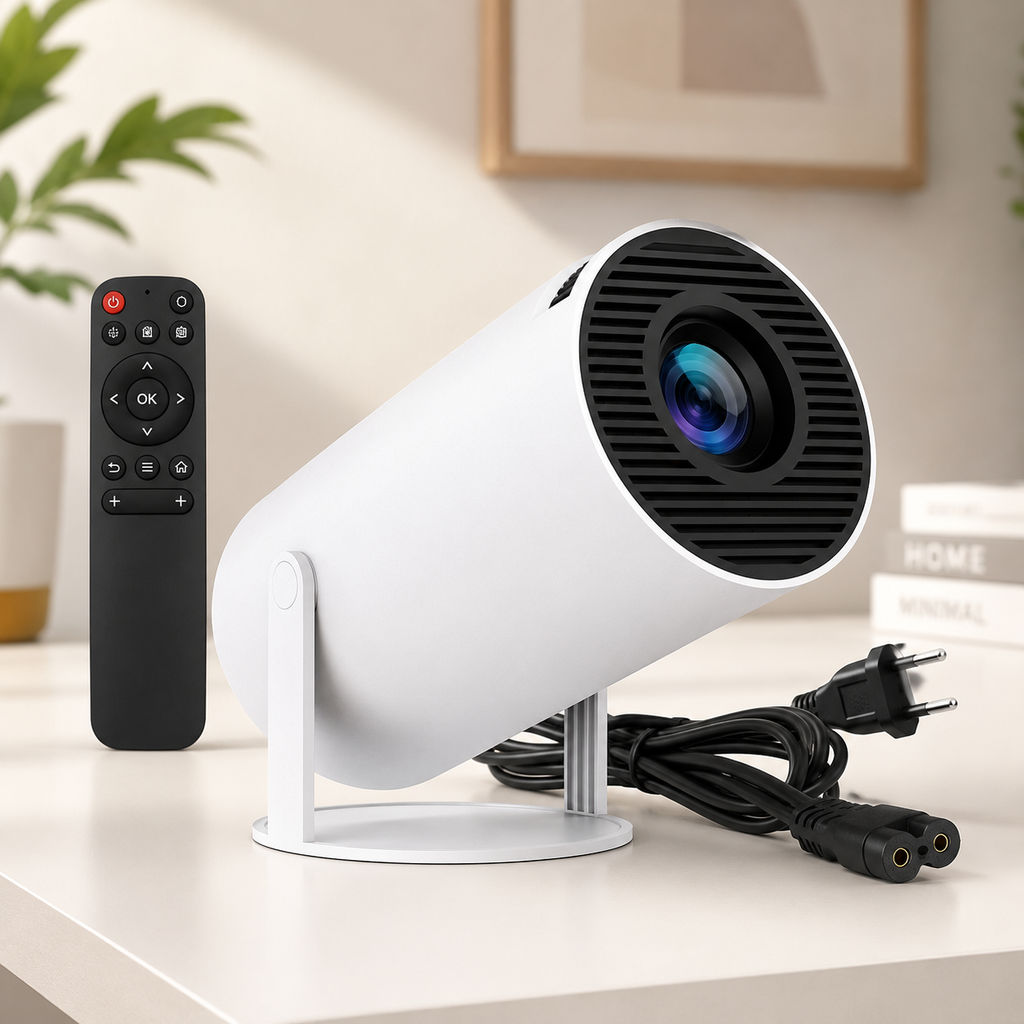 Projetor Led Multimídia Para Filmes Séries E Apresentações