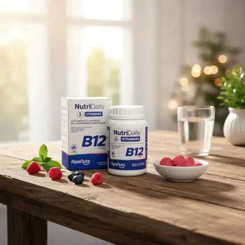 B12 Nutridaily Vitamina Energia Imunidade 60 Comprimidos