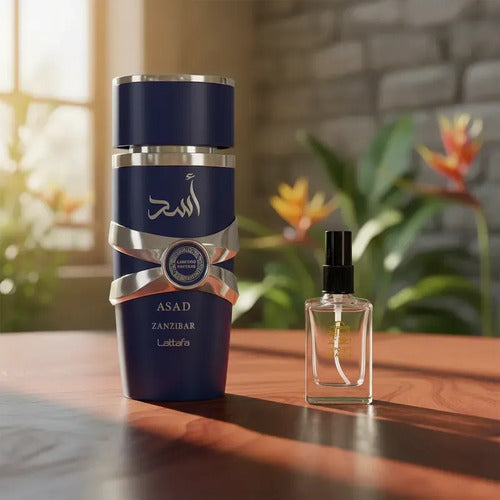 Perfume Asad Zanzibar 10ml Lattafa Aroma De Impacto