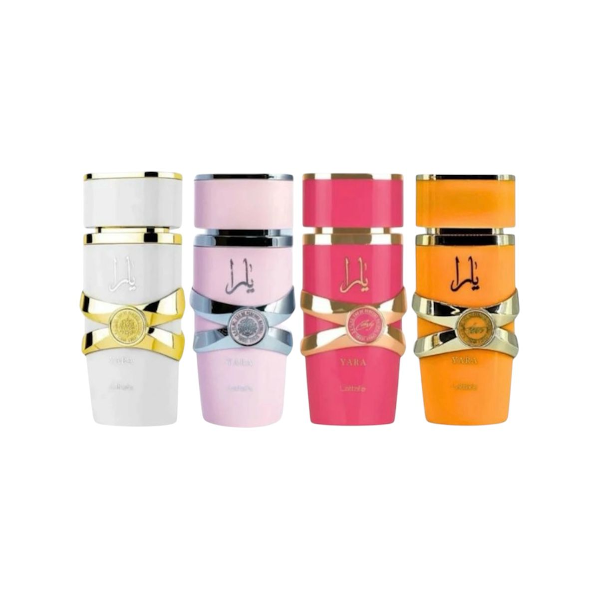 My Yara Collection Lattafa Kit 4 Perfumes Árabes 25ml