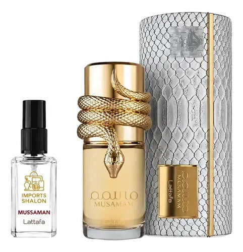 Musamam Perfume Da Cobra Lattafa 10ml Longa Fixação