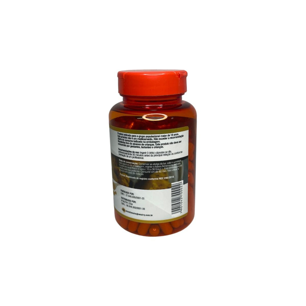Suplemento Cúrcuma 120 Cápsulas Wnutry Antioxidante Natural
