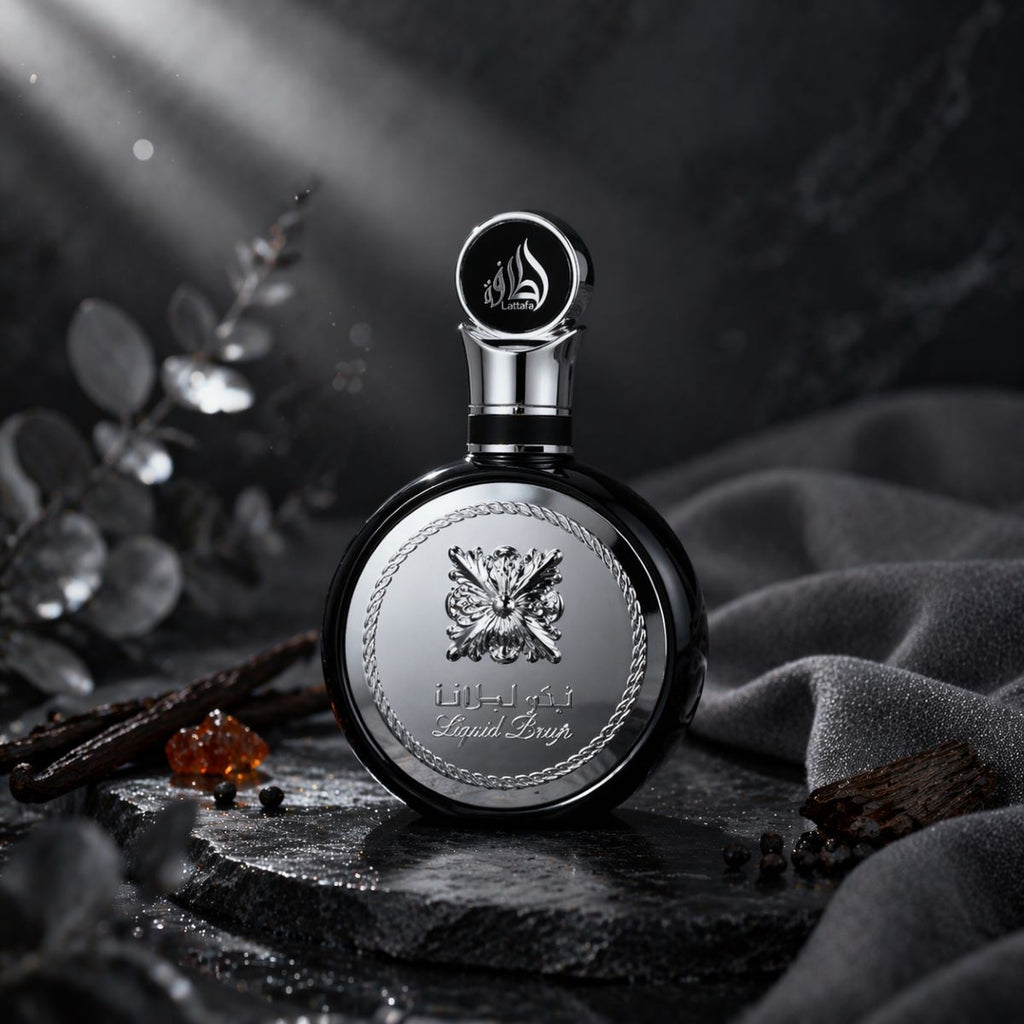 Fakhar Lattafa Black Eau de Parfum 100ml Intenso Luxuoso