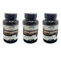 3 Suplementos Maca Peruana Negra Fórmula Premium Alta Potência 120 Caps