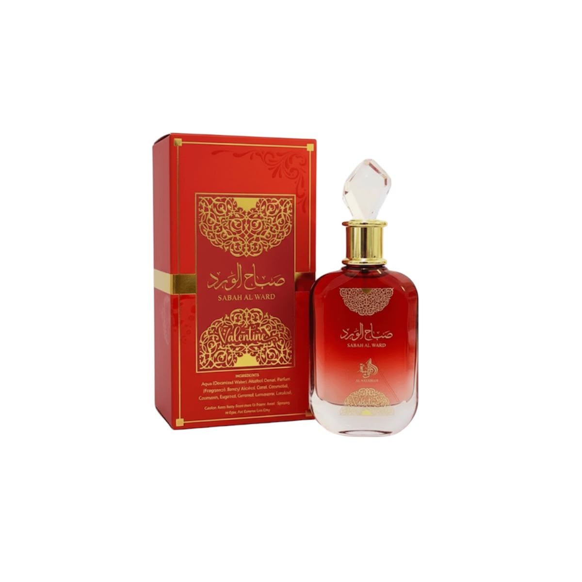 Sabah Al Ward Valentine 100ml Perfume Feminino Marcante