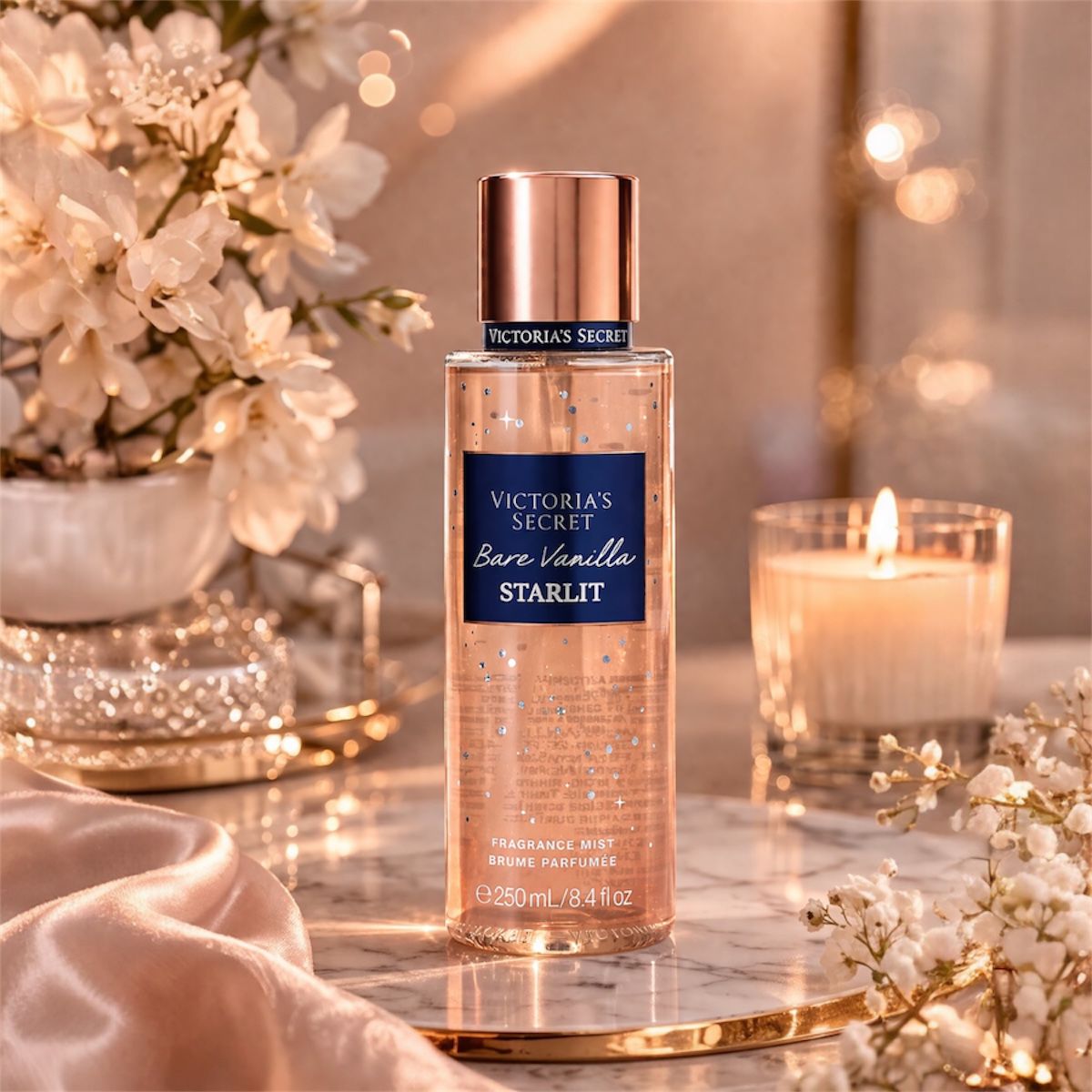 Victoria's Secret Bare Vanilla Starlit Doce Marcante Luxo