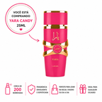 Yara Candy 25 Ml Perfume Spray Alta Fixação Fragrância Marcante