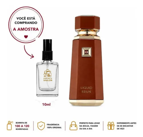 Perfume Liquid Brun 10ml Impacto Desde A Primeira Nota