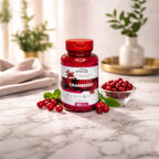 Suplemento Cranberry 120 Cápsulas Saúde Urinária Antioxidante