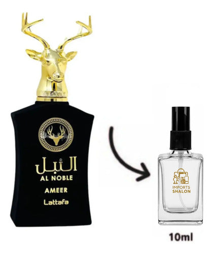 Al Noble Ameer 10ml Fragrância Masculina Domina O Ambiente