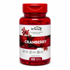 Suplemento Cranberry 120 Cápsulas Saúde Urinária Antioxidante