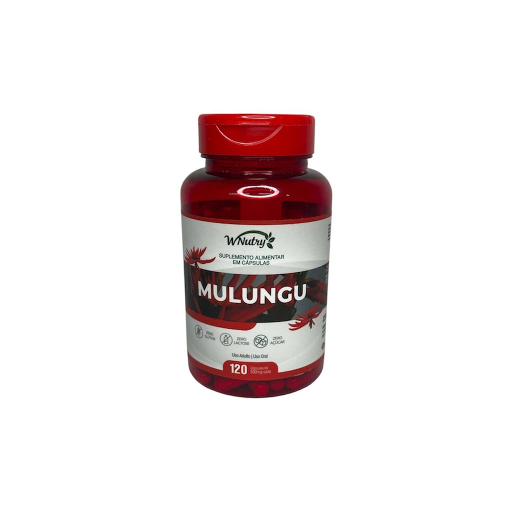 Suplemento Mulungu 120 Cápsulas Relaxamento Natural