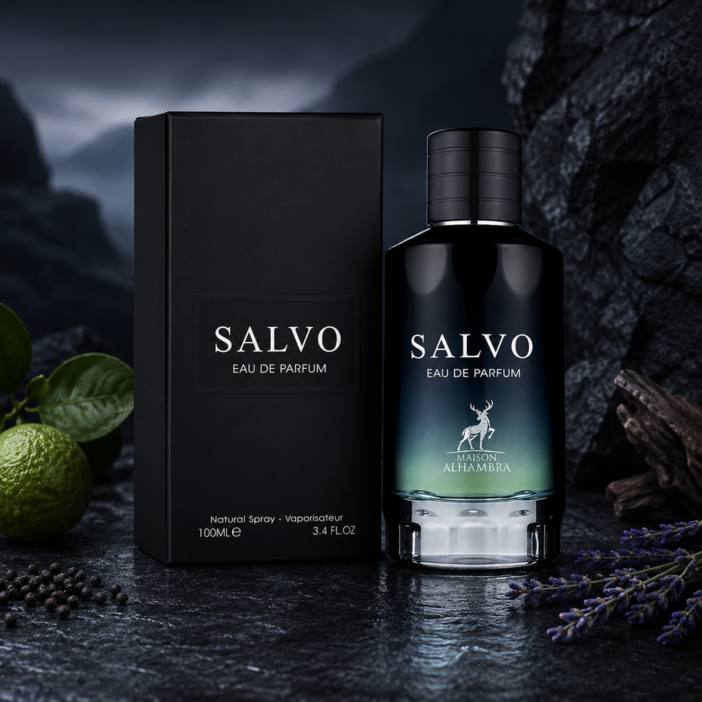Salvo Perfume Masculino 100ml Fragrância Intensa e Sofisticada