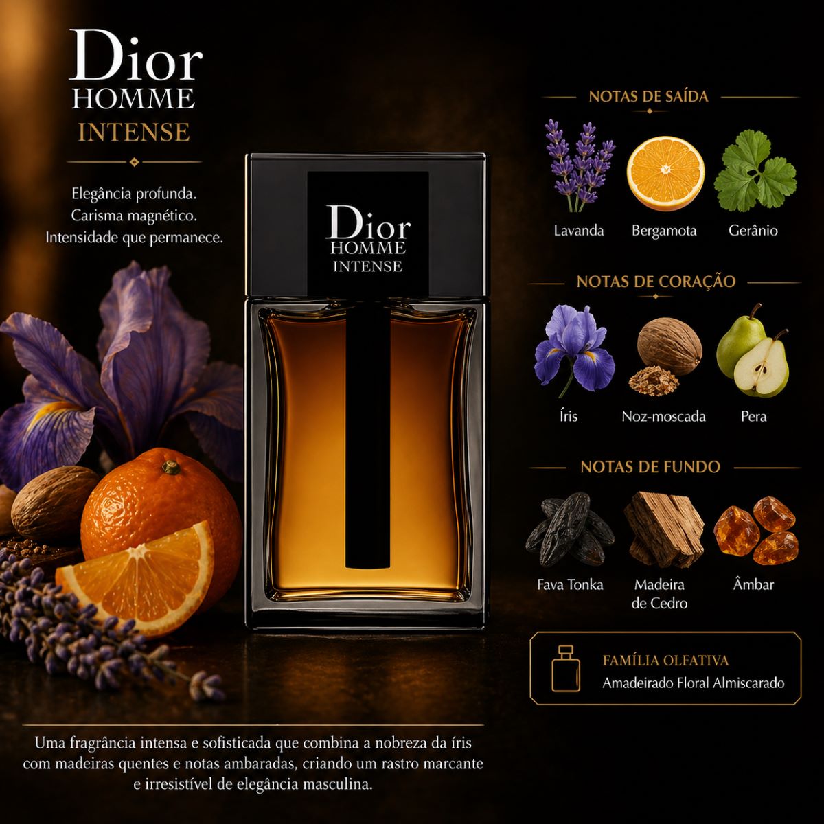 Dior Homme Perfume Masculino Elegante Sofisticado