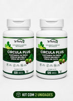 2 Suplementos Circula Plus Castanha Da Índia Ginkgo Biloba Premium 2x120 Caps