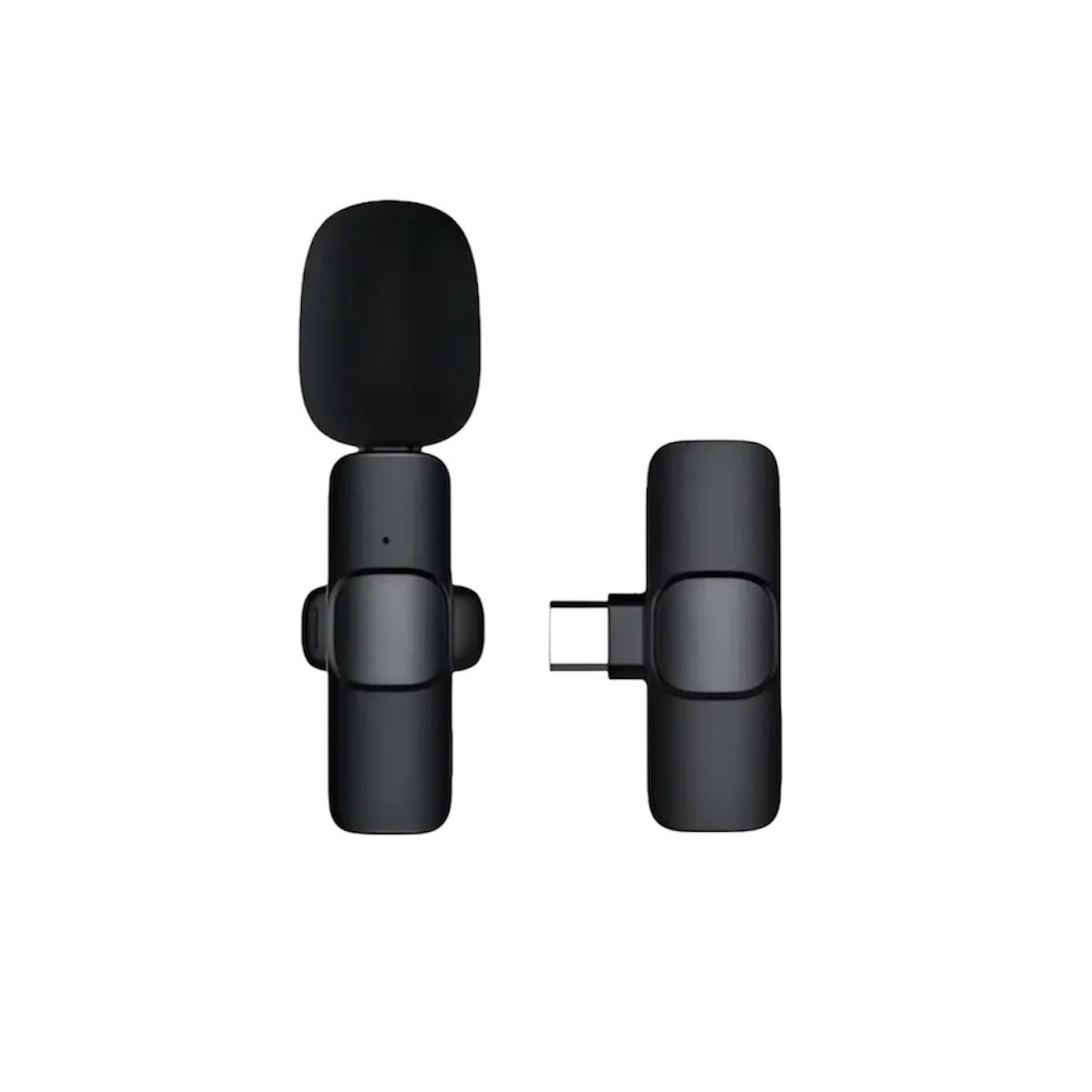 Microfone Lapela Sem Fio K8 USB Tipo C Para Gravações
