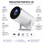 Projetor Led Multimídia Para Filmes Séries E Apresentações