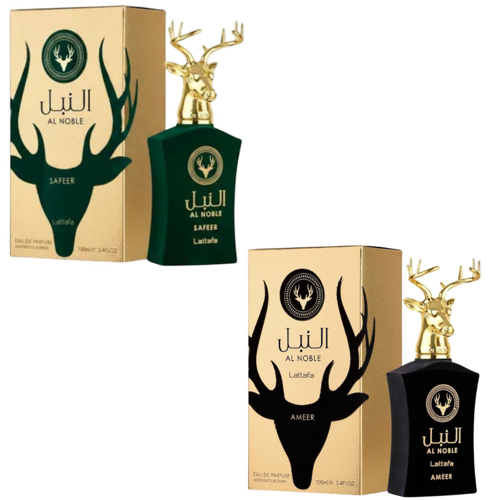 Kit Al Noble Ameer + Safeer 100ml Perfumes Árabes Intensos Alta Fixação