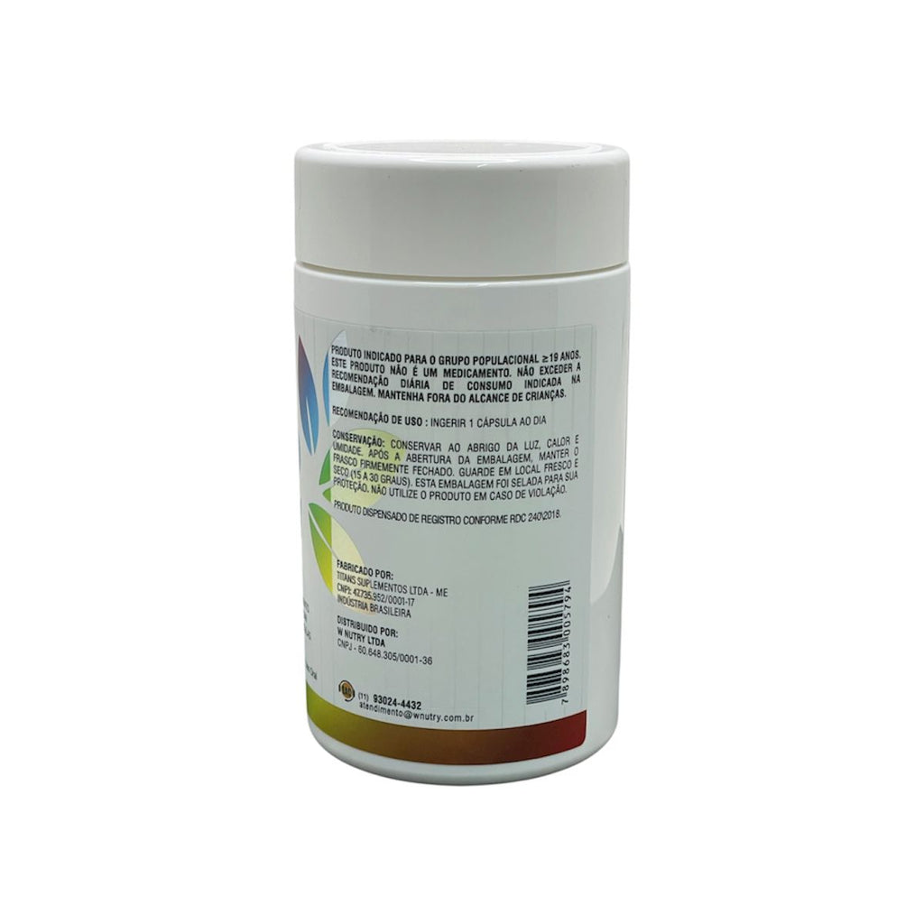 Vitamina B12 Wnutry 60 Cápsulas Alta Potência Premium