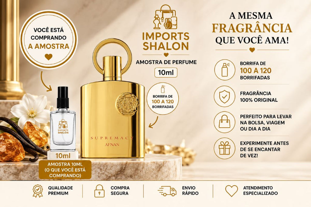 Mini Perfume Supremacy 10ml Aroma Frutado Marcante