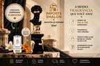 Mini Perfume His Confession 10ml Baunilha Amadeirada