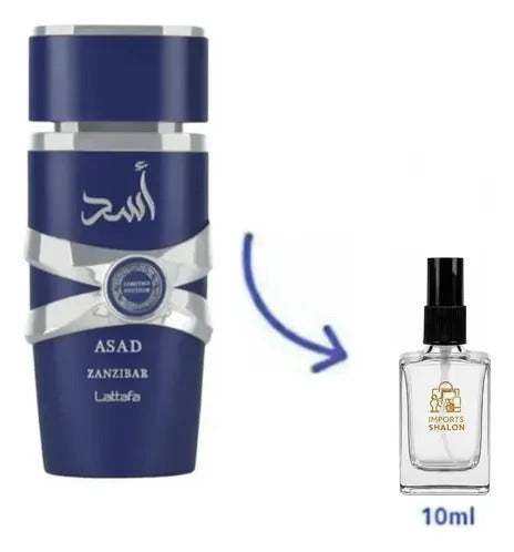 Kit 3 Mini Perfumes Árabes 10ml Linha Asad Masculino