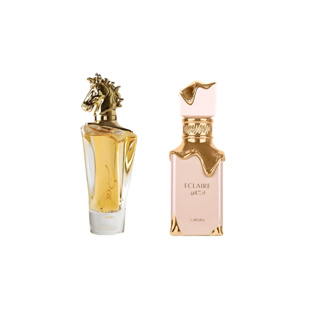 Kit Eclaire + Maahir Gold Perfumes Árabes Luxo Sofisticação