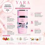 Yara 25 Ml Perfume Spray Doce Cremoso Alta Fixação