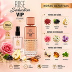 Mini Perfume Rose Seduction Vip Pour Femme 10ml Aroma Feminino