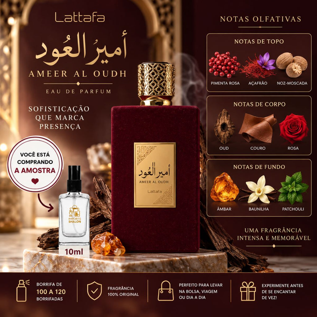 Mini Perfume Ameerat Al Arab 10ml Floral Sofisticado