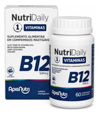 B12 Nutridaily Vitamina Energia Imunidade 60 Comprimidos