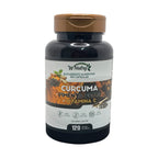 Suplemento Cúrcuma + Pimenta Preta + Vitamina C 120 Caps