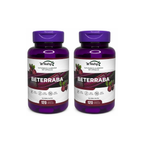2 Suplementos Beterraba 2x120 Cáps Energia Natural Circulação