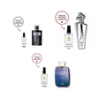 3 Mini Perfume 10ml Attar Al Wesal Maahir Legacy Ice