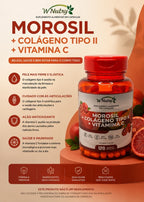 3 Suplementos Morosil + Colágeno Tipo 2 E Vitamina C Power