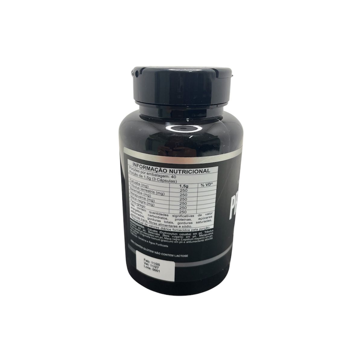 Suplemento Pré-Treino Extreme Fórmula Premium Alta Potência 120 Caps